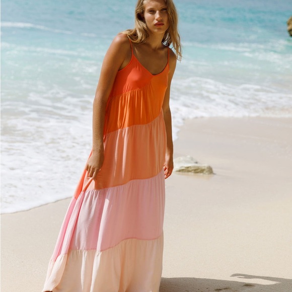 🆕 L*space Leona Dress in Peche Punch  size XS - Picture 2 of 7